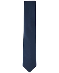 Calvin Klein Men's Silver-Spun Solid Tie
