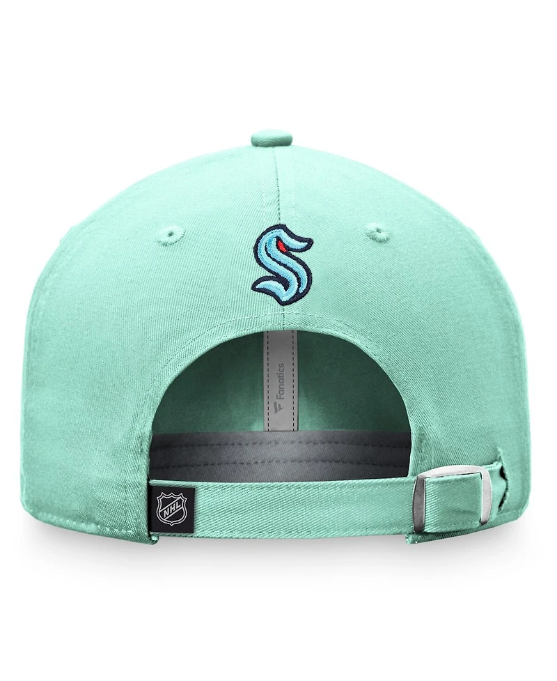 Women's Fanatics Light Blue Seattle Kraken Breakaway Adjustable Hat
