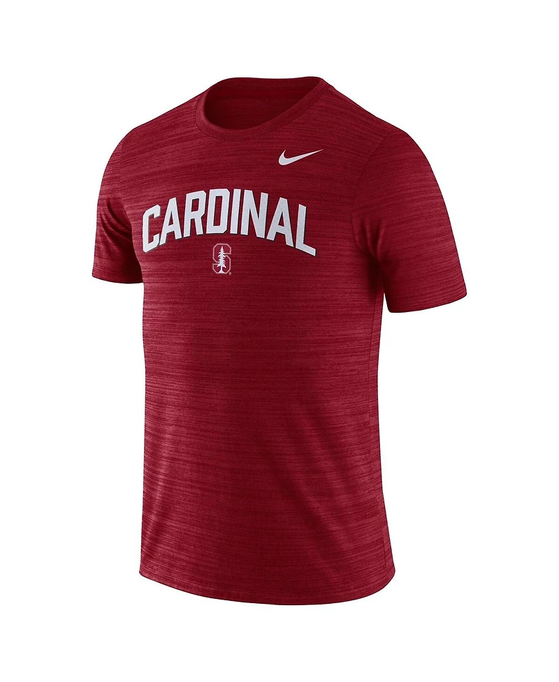 Men's Nike Cardinal Stanford Cardinal 2022 Game Day Sideline Velocity Performance T-shirt