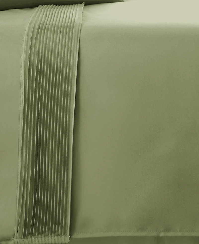 Southshore Fine Linens Classy Pleated 21" Extra deep, Pocket Sheet Set