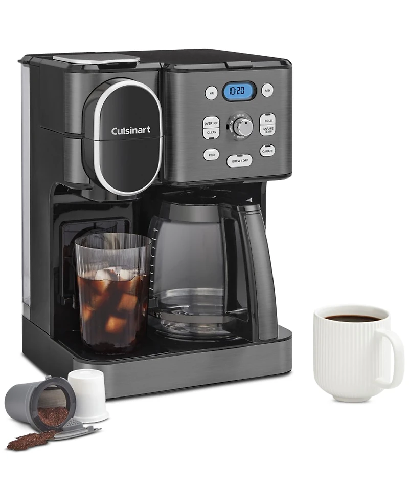 Cuisinart Ss-16 Coffee Center 2-in-1 12-Cup Drip Coffeemaker