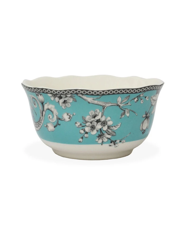 222 Fifth Adelaide Turquoise 16-Pc. Dinnerware Set, Service for 4