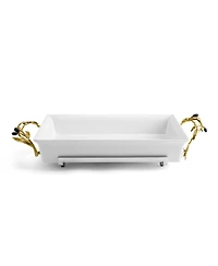 Michael Aram Olive Branch 3 Quart Casserole