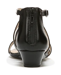 LifeStride Women's Yolanda Strappy Wedge Dress Sandals