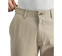 Haggar Men's Life Khaki Straight Fit Comfort Pant