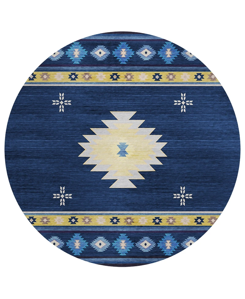 Dalyn Phoenix Washable PH4 8' x Round Area Rug