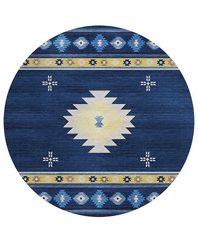 Dalyn Phoenix Washable PH4 8' x Round Area Rug