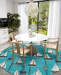 Dalyn Harbor Washable HA8 8' x Round Area Rug