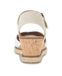 Baretraps Women's Odetta Peep Toe Espadrille Wedge Sandals