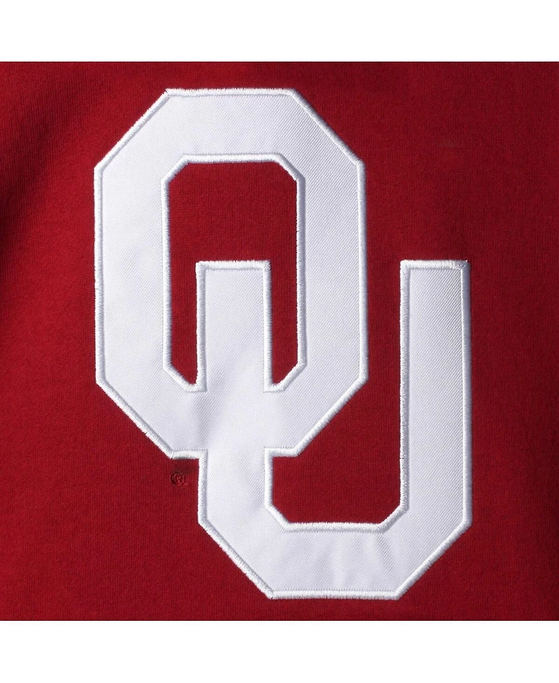 Big Boys Colosseum Oklahoma Sooners Big Logo Pullover Hoodie
