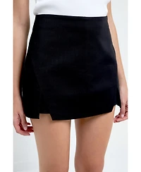 Endless rose Women's Cut Out Mini Skort