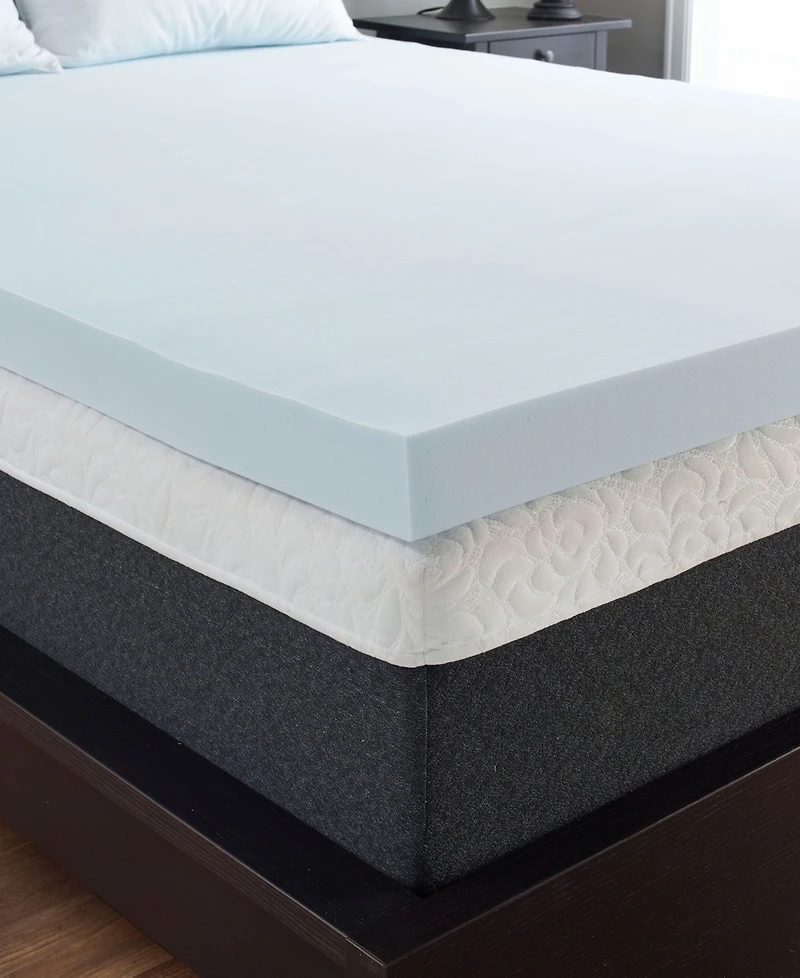 Comfort Tech Serene 3" Foam Mattress Topper, Queen