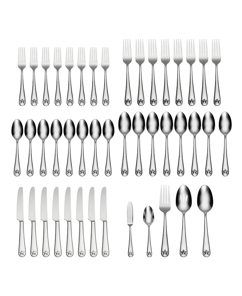 Oneida Tindra 45-pc Flatware Set, Service for 8