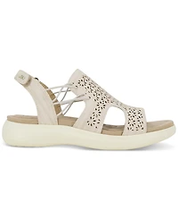 Jbu Women's Francis Slip-On Strappy Slingback Sandals