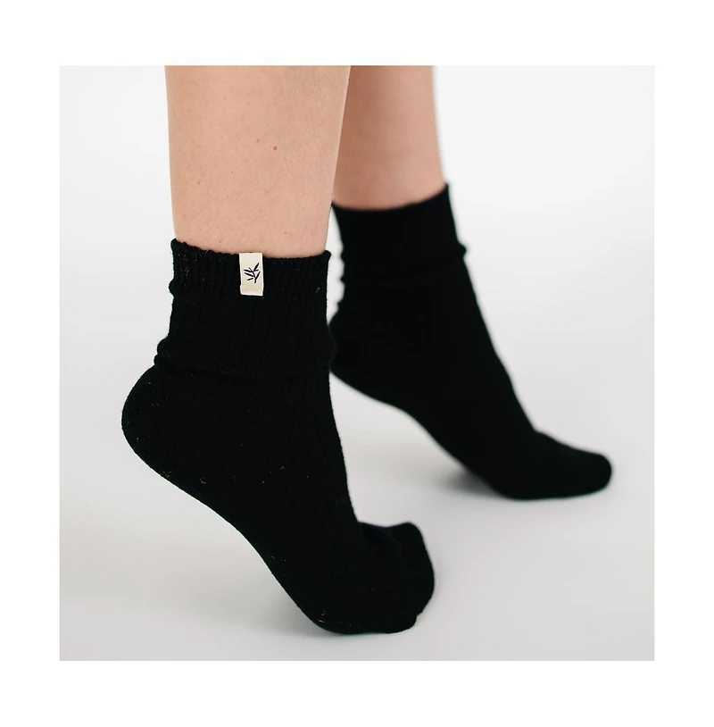 Cozy Earth Modern Crew Cut Socks for Women