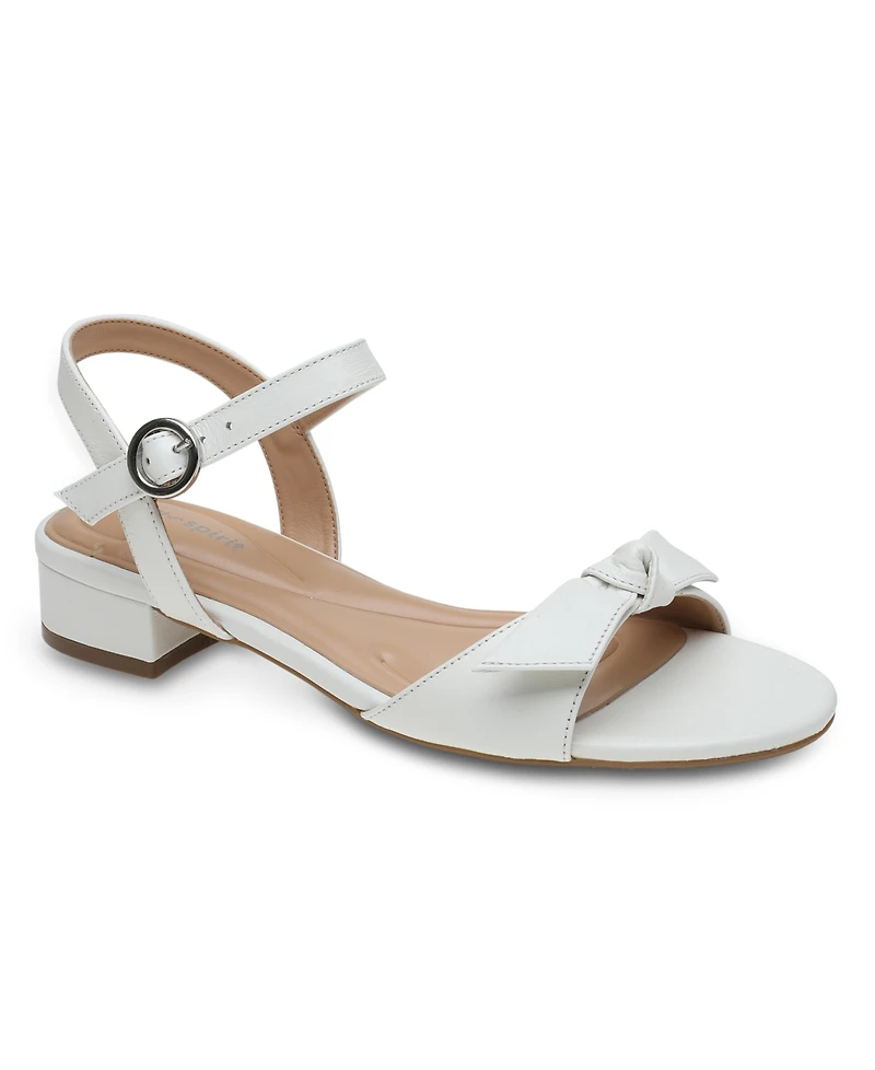 Easy Spirit Women's Ginova Round Toe Block Heel Dress Sandals