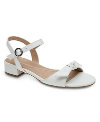 Easy Spirit Women's Ginova Round Toe Block Heel Dress Sandals