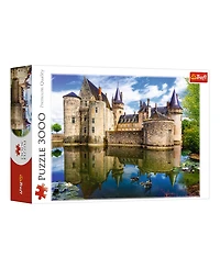 Trefl Red 3000 Piece Puzzle - Castle in Sully-sur-Loire, France