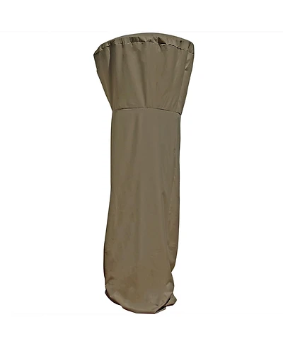 94-Inch Tall Heavy Duty Reinforced Pvc Propane Patio Heater Cover - Drawstring and Toggle Closure - Khaki