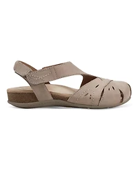 Earth Women's Birdine Cutout Flat Slingback Sandals