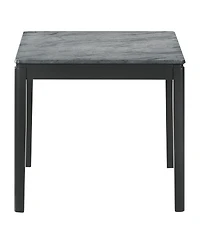 Coaster Home Furnishings 21.75" Asian Hardwood Square End Table