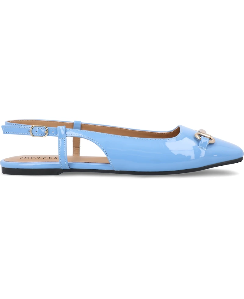 Journee Collection Women's Ceecy Slingback Flats