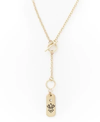 Matr Boomie Gold-Tone Lotus Necklace