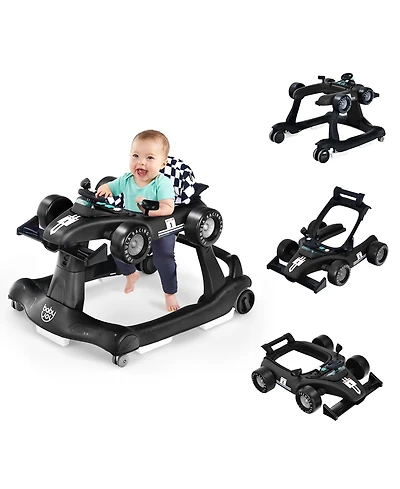 Costway Baby 4-in-1 Walker Foldable Activity Push Adjustable
