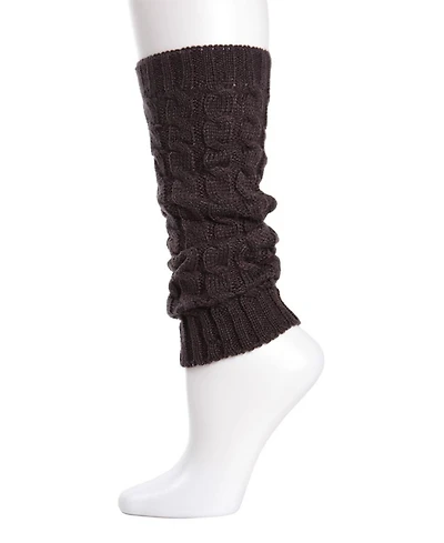 MeMoi Girls Chaotic Cable Legwarmers