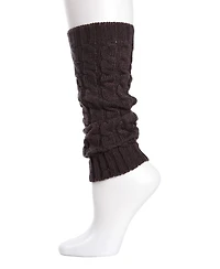 MeMoi Girls Chaotic Cable Legwarmers