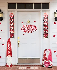 Glitzhome 24" L Metal "Happy Valentine'S Day" Wall Decor