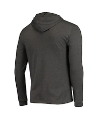 Men's Concepts Sport Red, Charcoal Utah Utes Meter Long Sleeve Hoodie T-shirt and Jogger Pants Sleep Set