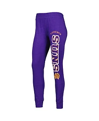 Women's Concepts Sport Heather Purple Phoenix Suns Team Hoodie and Pants Sleep Set
