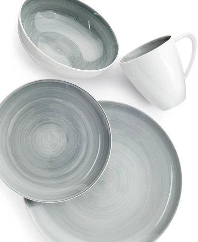 Mikasa Savona Grey 4-Piece Place Setting