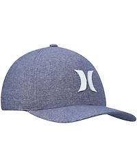 Men's Hurley Heathered Powder Blue Weld Phantom Flex Hat