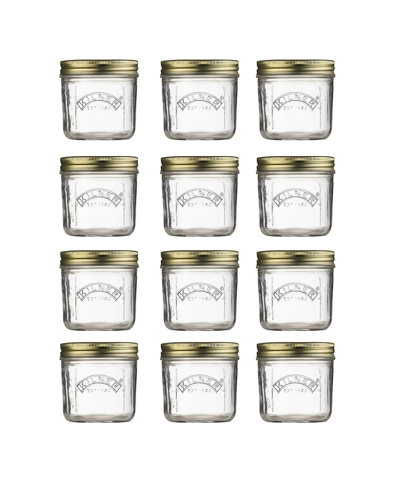 Kilner Wide Mouth Canning Jar oz