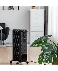 1500W Oil-Filled Heater Portable Radiator Space