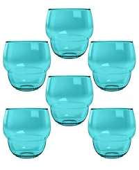 Abode Homewares Stacking Bubble Tumbler Cobalt Set of 6