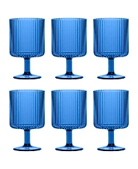 Abode Homewares Mesa Stacking Wine Goblet Set of 6