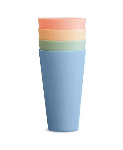Abode Homewares Essential Polypropylene Jumbo Assorted 4 Pack
