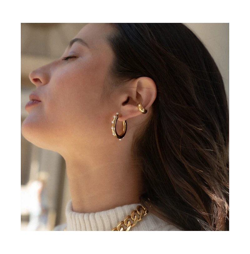 Toast Cuff Earrings