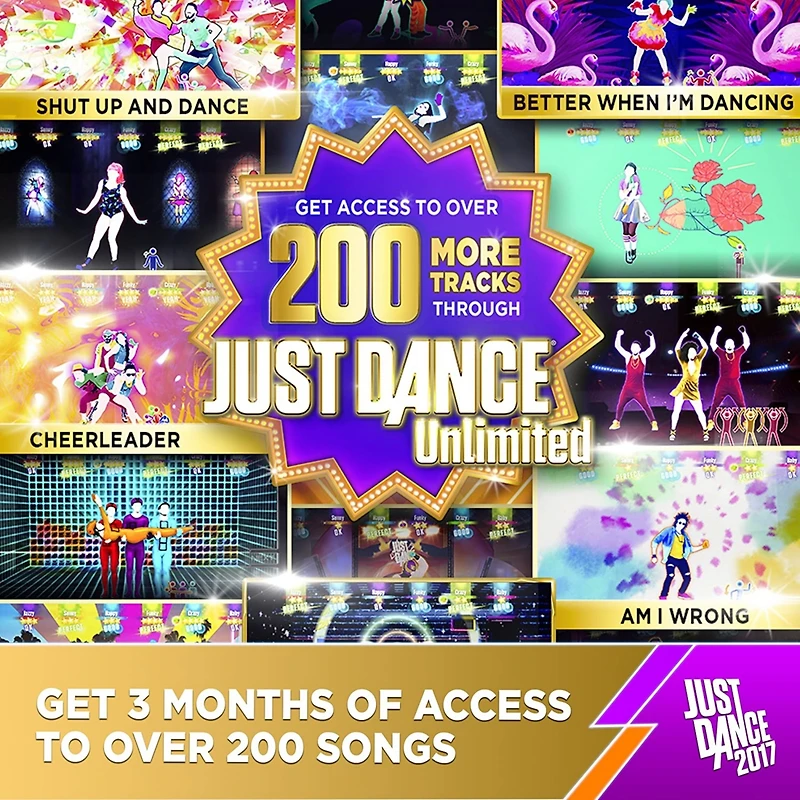 Ubisoft Just Dance 2017 Gold Edition - Nintendo Wii-u