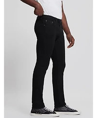 Guess Men's Eco Davis Black Wash Slim Straight Jeans