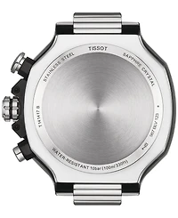 Tissot Men's Swiss Chronograph T-Race Black Strap Watch 45mm