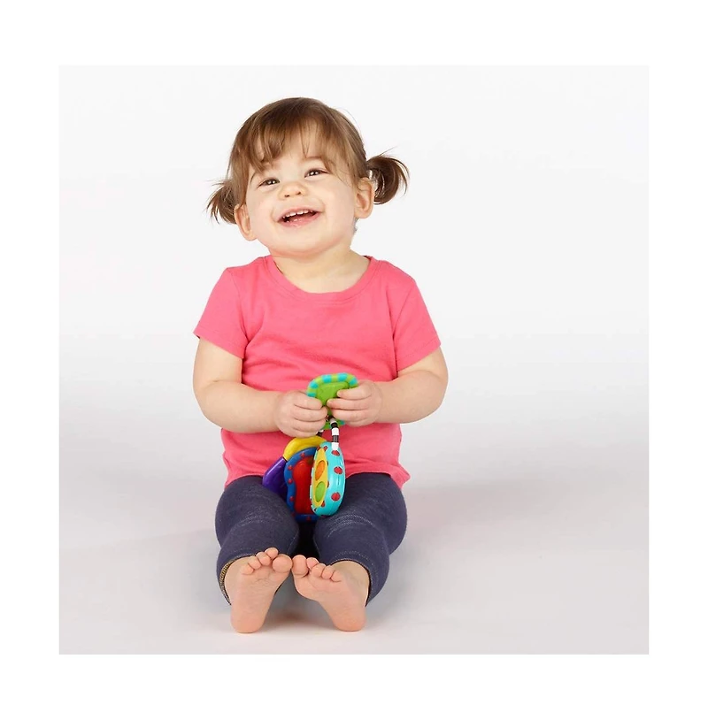 Sassy Electronic Keys, Baby Developmental Toy, 3 months plus