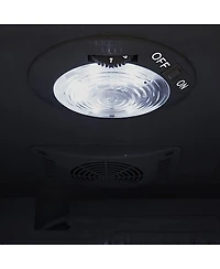 Whynter Beverage Refrigerator - Stainless Steel with internal fan