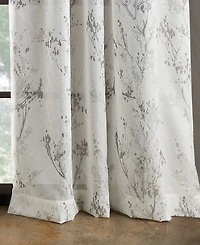 Dkny Atlanta Sheer Poletop 2 Piece Window Panel, 96" x 50"