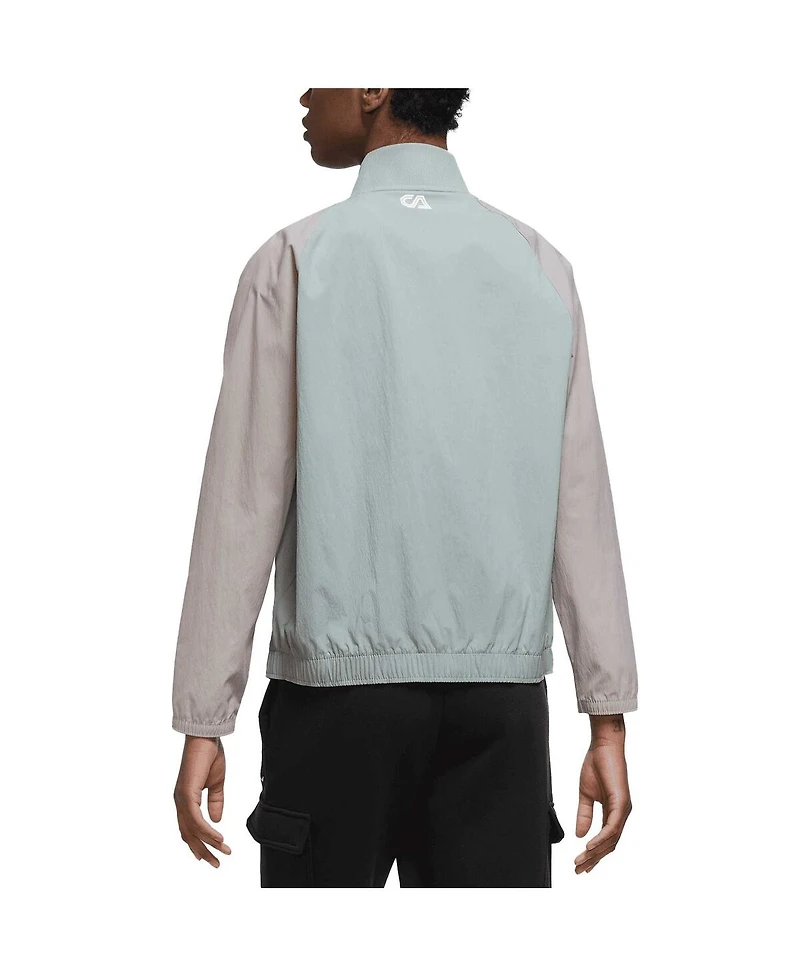 Women's Nike Gray Club America Team Anthem Raglan Full-Zip Jacket