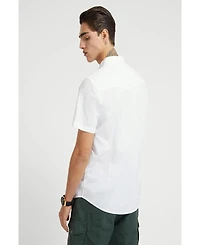 Guess Men's Nottingham Western Short Sleeve Collar Shirt