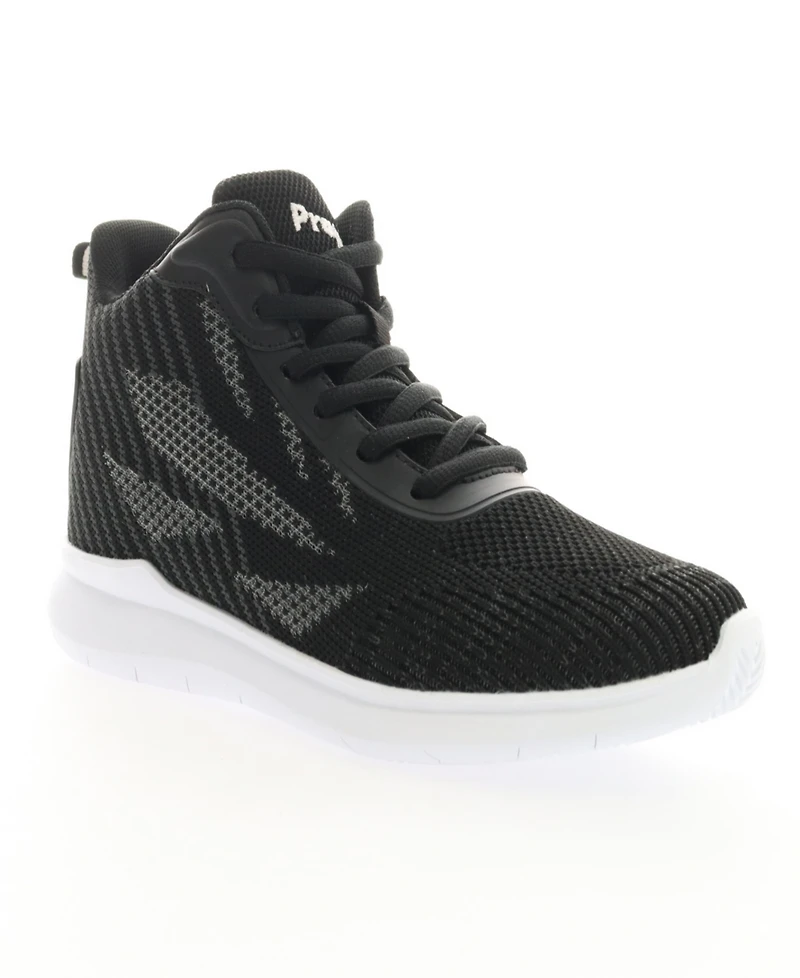 Propet Women's TravelBound Hi Lace and Zip Sneakers